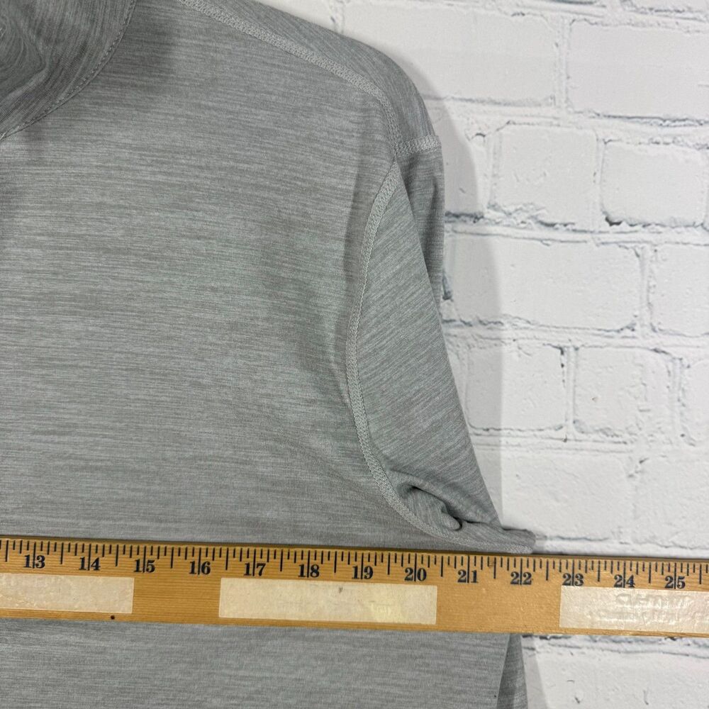 Vuori Ease Performance Half Zip 2.0 Pullover Men Large Grey Active Gym Golf - Picture 4 of 15